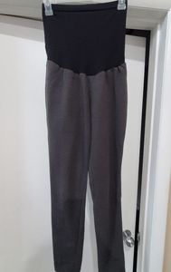 Dark grey maternity leggings
